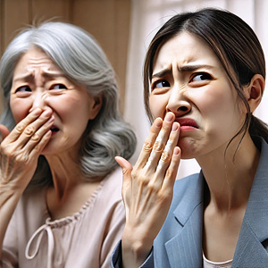 이와 잇몸 사이가 개운해진 느낌 사용이기